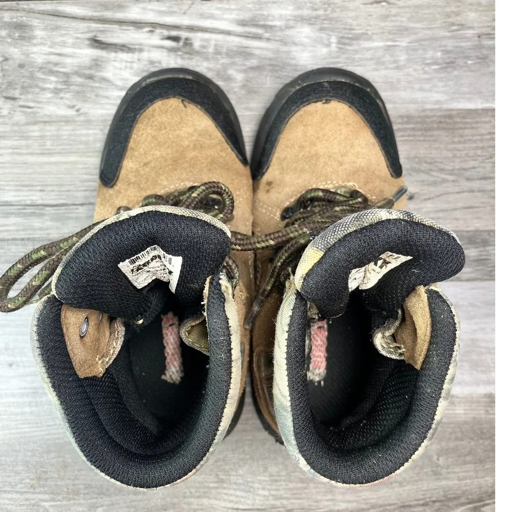 Rocky Kids Hunting Boots FQ0003710 Brown Camo Waterproof Size 11M